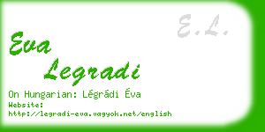 eva legradi business card